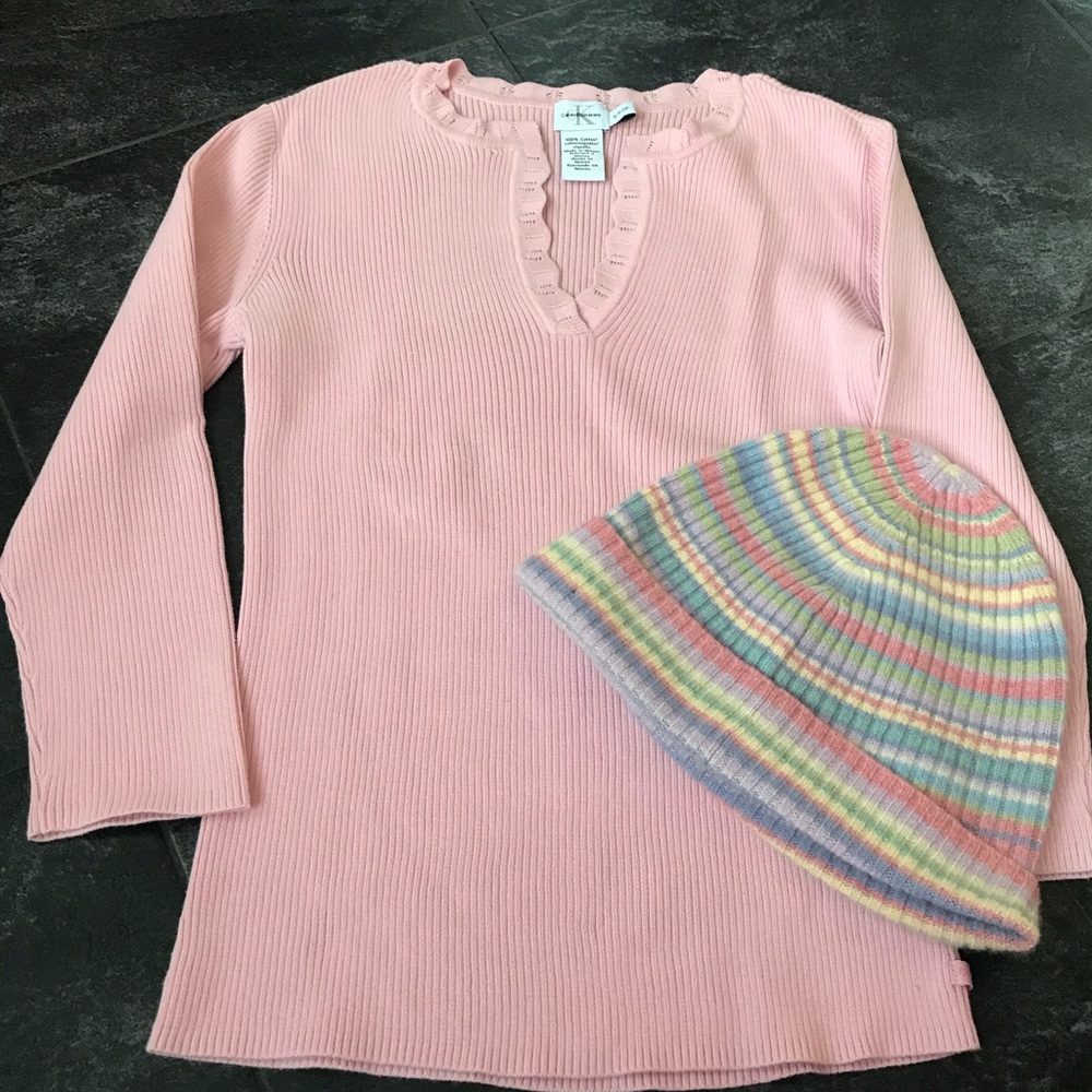 EUC Calvin Klein Petite Sweater